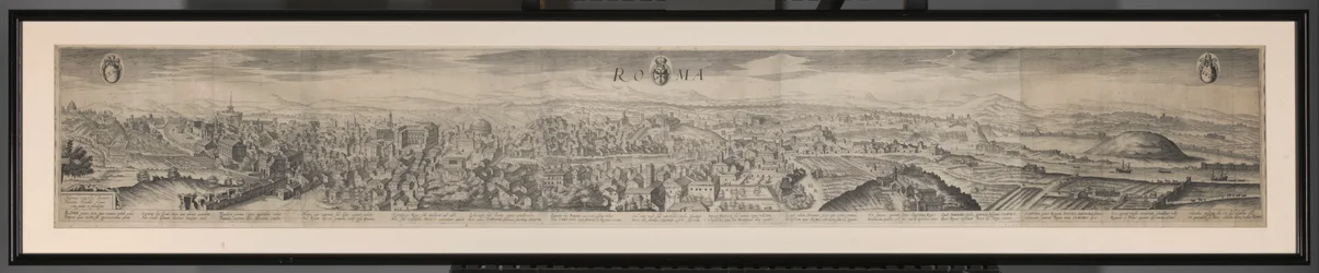 Panorama van Rome Roma (tytuł na obiekcie)