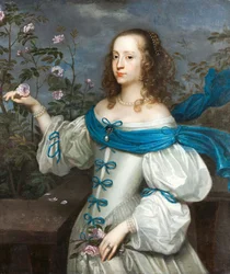 Hrabina Beata Elisabeth von Königsmarck, ok. 1654 (olej na płótnie)