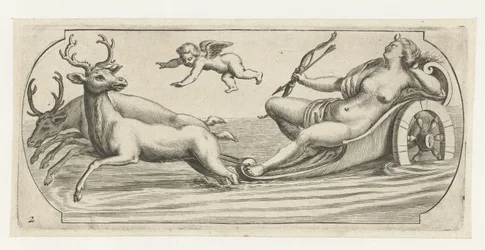 Diana z łukiem i strzałą Nouveau Livre des Dieux et Deeßes De la Marine Bouckje of Sea Gods and Goddesses (tytuł serii)
