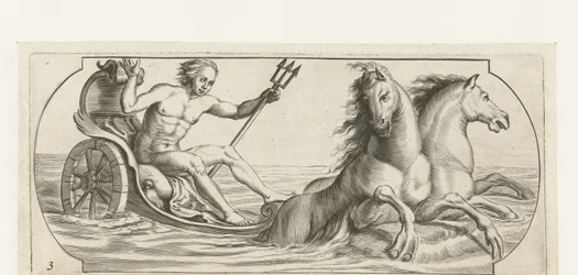 Neptun na rydwanie Nouveau Livre des Dieux et Deeßes De la Marine Bouckje of Sea Gods and Goddesses (tytuł serii)