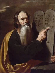 Moses par Somer (Someren), Hendrick van (1607-1656). Olej na płótnie, format: 94x73, ok. 1638, kolekcja prywatna