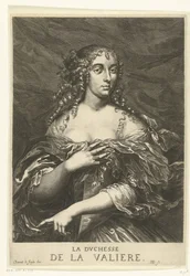 Portret Louise Françoise de La Baume Le Blanc de la Vallière