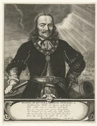 Portret Michiela Adriaansza. de Ruyter