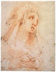 Młoda kobieta Maria Magdalena, koniec XVI lub początek XVII wieku