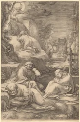 Chrystus na Górze Oliwnej