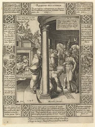 Remissio Peccatorum, z Alegorii chrześcijańskiego wyznania wiary, 1598.