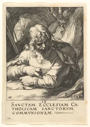 Św. Jakub Mniejszy, od Chrystusa, Apostołów i św. Pawła z Credo, ca. 1589.