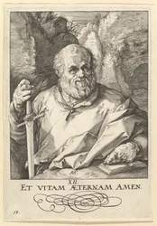 św. Macieja, od Chrystusa, apostołów i św. Pawła z Credo, ca. 1589.