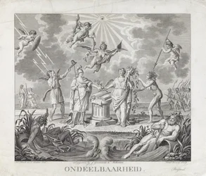 Alegoria niepodzielności, 1795 Niepodzielność (tytuł na przedmiocie) Cztery Alegorie Rewolucji 1795 (tytuł serii)