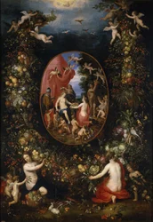 Kybele i pory roku, przed 1618