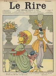 Ilustracja do Le Rire
