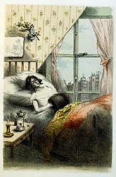 Ilustracja Henri Bouteta do „Francine