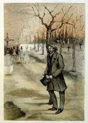 Ilustracja Henri Bouteta do „Francine