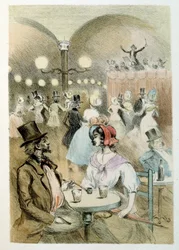 Ilustracja Henri Bouteta do „Francine