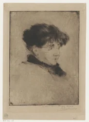 Portret Evy Gonzalès