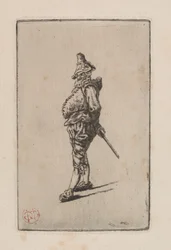 Punchinello, według Meissoniera, 1876.