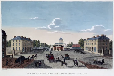 Widok na Barrière des Gobelins ou d