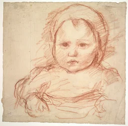 Portret niemowlęcia, 1800-1900.