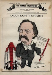 Karykatura Jeana Prospera Turigny