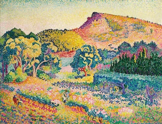 Krajobraz z Le Cap Negre; Krajobraz z Cap Negre, 1906