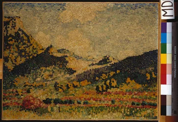 Studium do „Małych Gór Mauryjskich”, 1909