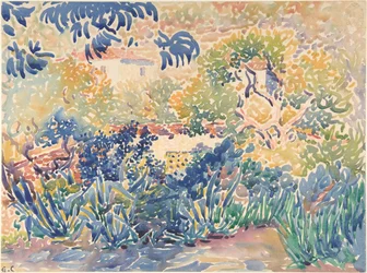 Ogród Artysty w Saint-Clair, 1904-5.