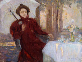 Kobieta z parasolem; Femme a l