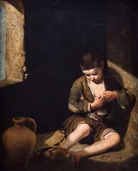Młody żebrak według Murillo