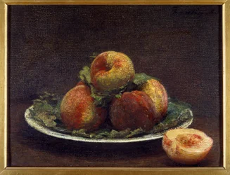Talerz pecz Obraz Henri Fantina Latoura (Fantin-Latour