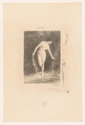 Diana ontkleedt zich om te baden Diana Gedichten van André Chénier (tytuł serii) Ilustracje do wierszy André Chéniera (tytuł serii)