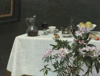 Martwa natura: Narożnik stołu
