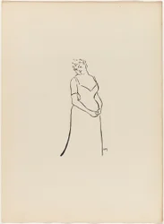 Anna Thibaud, z Le Café-Concert