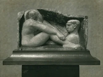 Odaliska (mężczyzna i kobieta) 1912-13 (alabaster)