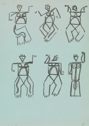 Sześć studiów figur tanecznych