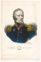 Portret Maksymiliana Sebastiena Foy Generał M.lien S.tien Foy, poseł do Aisne (tytuł na obiekcie) Generaals van het Keizerrijk (tytuł serii)
