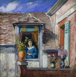 Kobieta przy oknie; Femme a la Fenetre,