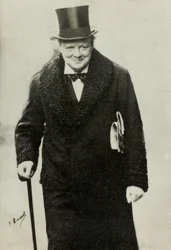 Portret Winstona Churchilla (zdjęcie)