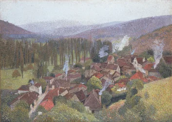 Widok na Terrasse de Marquayrol, Labastide du Vert, 1935