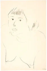 Popiersie nagiej kobiety