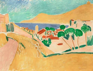 Collioure w sierpniu, ok. 1911 (olej na płótnie)