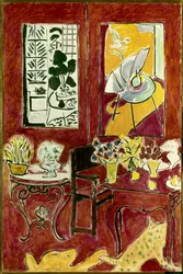 Grand interieur rouge 1948 (olej na płótnie)