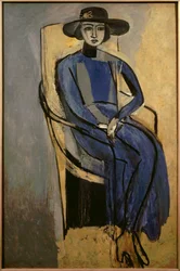 Portret Grety Prozor 1916 (olej na płótnie)
