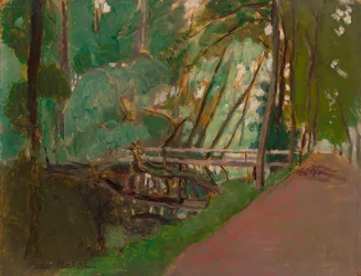 Sous-bois, ok. 1902-1903 (olej na papierze położony na panelu)