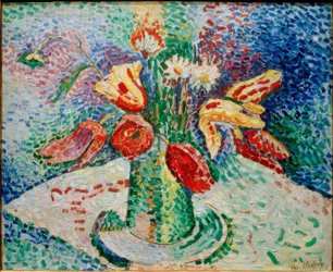 Tulipany Papugi