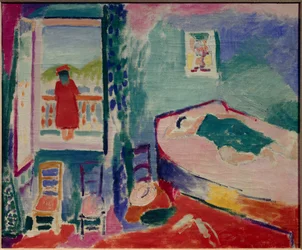 interieur a collioure - la sieste 1905 (olej na płótnie)