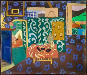 interieur aux eggplants 1911 (tempera klejowa na płótnie)