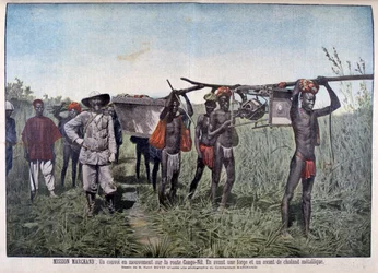 Konwój na misji Marchand w 1898, 1899