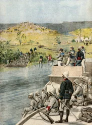 Expedition militaire a Madagascar, 1895 (ilustracja)