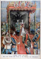 Przyjęcie noworoczne na dworze rosyjskim, 1897