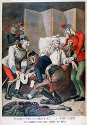 Odnowienie Trójprzymierza Niemiec, Austrii i Włoch, 1896